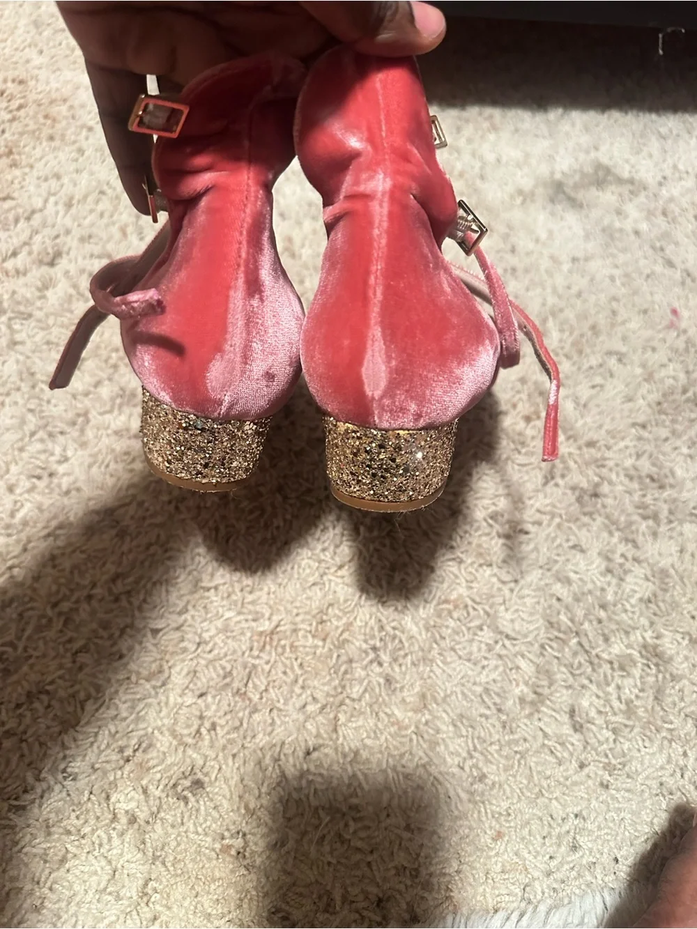 kate spade Rose Velvet Slingback Heels